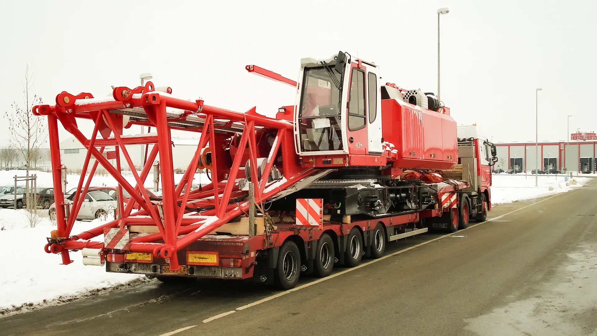 abnormal load transport Truro