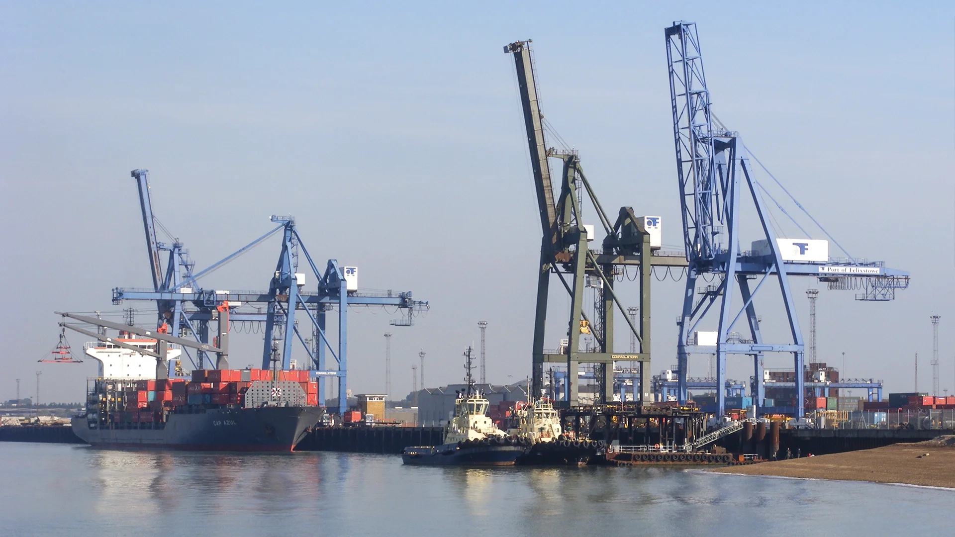 Container Haulage Felixstowe to Truro